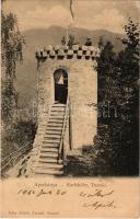 1902 Tusnádfürdő, Baile Tusnad; Apor bástya. Adler Alfréd / Turnul (Bastionul) Apor / bastion tower (EK)