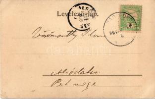 1902 Tusnádfürdő, Baile Tusnad; Apor bástya. Adler Alfréd / Turnul (Bastionul) Apor / bastion tower ...