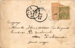 1904 Eger, M. kir. állami vincellér iskola, szőlőskert. Baross nyomda kiadása (EM)