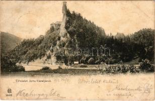 1904 Árvaváralja, Oravsky Podzámok (Tátra, Tatry); Árva vára / castle (fl)