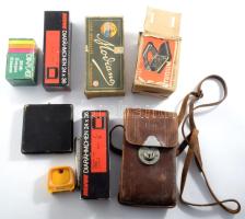 Doboznyi bolha tétel, közte 1966. "VIII. Atlétikai Európa Bajnokság Budapest 1966" kétoldalas bronz futó emlékérem.