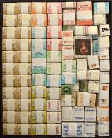 Kb 160 db bündli, közte sok Antik bútorok, Kastélyok, Repülő lapos dobozban