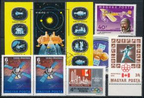 1978-1979 Kis tétel, benne kb 53 db sor és 12 db blokk, 5 db borítékban és egy stecklapon (~20.000)