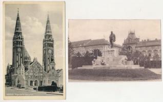 Szeged - 5 db RÉGI város képeslap