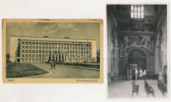 12 db RÉGI város képeslap vegyes minőségben az elcsatolt területekről / 12 pre-1945 Hungarian town p...