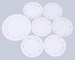 Vintage süteménykínáló készlet, jelzés nélkül, hibátlan, d: 14,5-20 cm