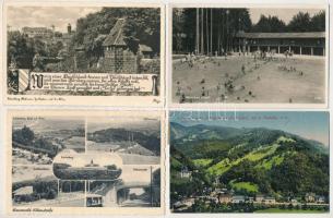 17 db RÉGI külföldi város képeslap / 17 pre-1945 foreign town postcards