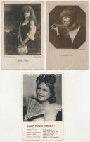 5 db RÉGI magyar színész lap / 5 pre-1945 Hungarian actors postcards