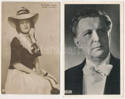 5 db RÉGI magyar színész lap / 5 pre-1945 Hungarian actors postcards