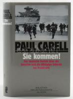 Paul Carell: Sie kommen! Der deutsche Bericht über die Invasion und die 80tägige Schlacht um Frankreich. Frankfurt-Berlin, 1989, Ullstein. Fekete-fehér képekkel illusztrálva. Német nyelven. Kiadói egészvászon-kötés, kiadói papír védőborítóban.