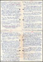 cca 1976-1977 Ajtay-Gecse Viktor Petőfi-kutató és családja levelezése