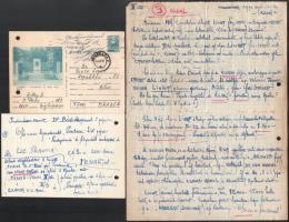 cca 1976-1977 Ajtay-Gecse Viktor Petőfi-kutató és családja levelezése