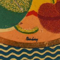 Berény Róbert: Ocean cukorka ca 1930. Fém doboz. jelzett, / Ocean candy box by Design by, Robert Ber...