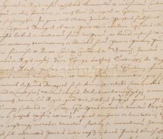 Istvánffy Miklós (1538-1615) nádori helytartó, humanista történetíró saját kezű aláírásával ellátott...