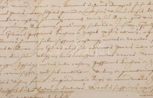 Istvánffy Miklós (1538-1615) nádori helytartó, humanista történetíró saját kezű aláírásával ellátott...