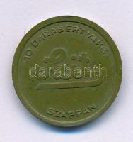 1930 k. "Laci / Szit - 10 darabért 1/4kg" szappanbárca barna színben (20mm) T:XF