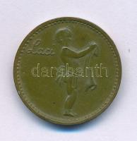 1930 k. "Laci / Szit - 10 darabért 1/4kg" szappanbárca barna színben (20mm) T:XF