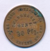 Német Szövetségi Köztársaság 1956. "Német Szövetségi Szociális Jóléti Szervezet, Mainz" 30...