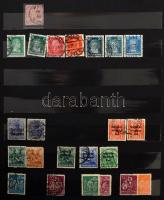 Német bélyegek vegyesen 12 lapos A4 berakóban