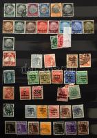 Német bélyegek vegyesen 12 lapos A4 berakóban