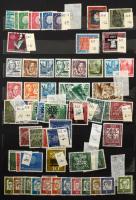 Német bélyegek vegyesen 12 lapos A4 berakóban