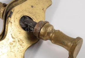 Antik bronz kilincs garnitúra