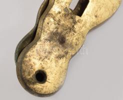 Antik bronz kilincs garnitúra