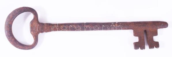 9 darab antik kulcs a 18-19. századból, h: 21,5 cm alatt