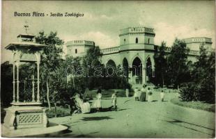 1911 Buenos Aires, Jardín Zoológico / zoo (cut)