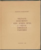 Kozlowski, Eligiusz: Nieznane dokumenty gen. Józefa Bema z okresu emigracji Paryskiej. Tarnów, 1979....
