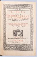 Vizsolyi Biblia. I-II. kötet. Bp., 1990, Helikon. Az 1590-ben Vizsolyban nyomtatott Károlyi-biblia r...
