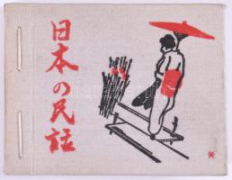 Régi japán mesék. hn., én., nyn.,12+154 p. Minikönyv. Kiadói egészvászon-kötés.