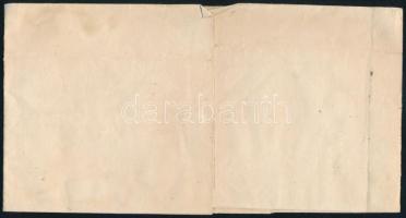 1848 Hivatalos levél "ORAVICZA" - "EP(ERJES)"