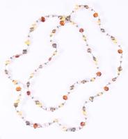 Tenyésztett gyöngy nyaklánc, h. 105 cm