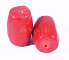 Korall szemek, nagyméretű darabokkal, 100g