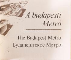 A budapesti Metró. Bp., 1981., Idegenforgalmi Propganda és Kiadó Vállalat, (Zrínyi-ny.) Magyar, ango...