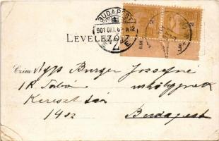 1901 Székelyudvarhely, Odorheiu Secuiesc; Római katolikus templom és Valéria kisdedóvó, óvoda. Gál J...