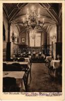 Wroclaw, Breslau; Rats-Weinkeller Raiffeisen. W. Franzke / wine cellar, restaurant interior (EB)