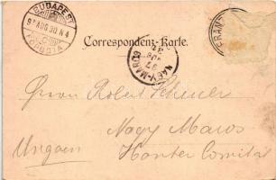 1897 Frantiskovy Lazne, Franzensbad; Kulmerstrasse, Paradies. Carl Bellmann / street (Rb)