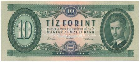 1962. 100Ft "A 229 144875" T:F szép papír Adamo F6