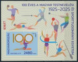 2025 100 éves a Magyar Testnevelési Egyetem vágott blokk