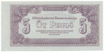 1944. 5P "A Vöröshadsereg Parancsnoksága" T:AU Adamo P43