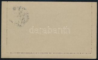 1917 15f díjjegyes zárt levelezőlap "NAGY SZEBEN" - Wien