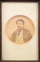 cca 1850 Deák Ferenc (1803-1876) ritka fiatalabb korabeli portréja Franz Eybl 1842-es litográfiája u...