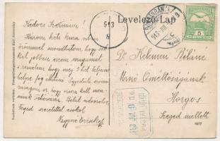 1913 Boksánbánya, Németbogsán, Deutsch-Bogsan, Bocsa Montana; Straßenansicht / látkép, utca. Karl Sz...