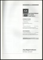 Plakate. Jörg Weigelt Auktionen 31. (Aukciós katalógus, plakát témában.) Hannover, 1994, Jörg Weigel...
