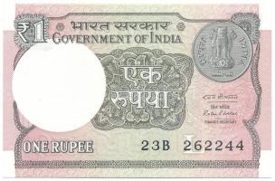 India 2016. 1R T:UNC,AU India 2016. 1 Rupee C:UNC,AU Krause#77