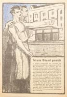 ca 1918 Bíró Mihály: [Magyarországi Építőmunkások Szakszervezetének grafikus, illusztrált kiadványa....