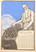ca 1918 Bíró Mihály: [Magyarországi Építőmunkások Szakszervezetének grafikus, illusztrált kiadványa....