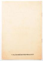 ca 1918 Bíró Mihály: [Magyarországi Építőmunkások Szakszervezetének grafikus, illusztrált kiadványa....